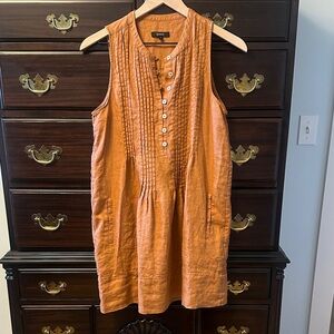 Quince Orange Mini Dress